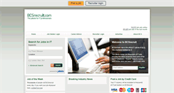 Desktop Screenshot of bcsrecruit.com